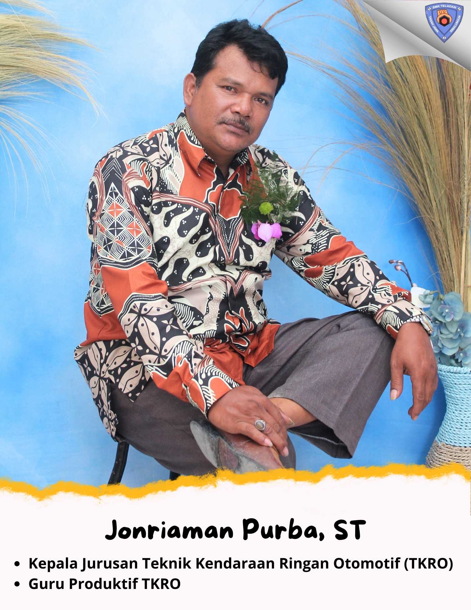 Jonriaman Purba, S.T